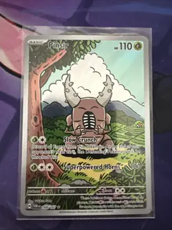 Pokemon TCG Pinsir 168/167 Twilight Masquerade Illustration Rare NM English - Image 1