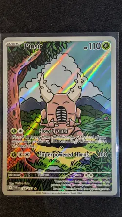 Pinsir 168/167 Illustration Rare NM - Twilight Masquerade | Pokemon TCG - Image 1