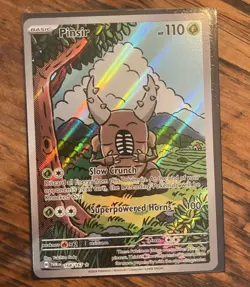 Pokemon TCG Pinsir Illustration Rare Card Twilight Masquerade 168/167 Mint/NM - Image 1
