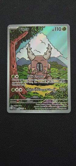 Pokemon Card TCG - Pinsir 168/167 Twilight Masquerade - Illustration Rare - NM - Image 1