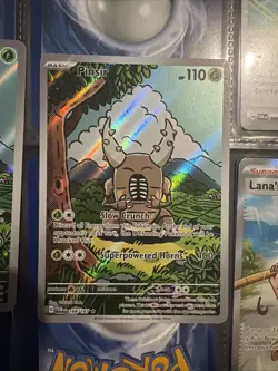 Pokemon TCG Pinsir Holo Illustration Rare Card Twilight Masquerade 168/167 - Image 1