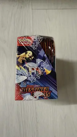 Pokemon TCG Destined Rivals Booster Box 36 Packs - Sealed with Acrylic Case - Image 2