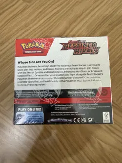 Pokemon TCG Destined Rivals Sealed Booster Box with Acrylic Magnetic Case - Image 3