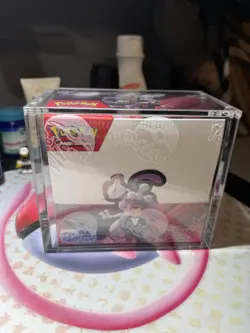 Pokemon TCG Destined Rivals Booster Box 36 Packs - Sealed with Acrylic Case - Image 1