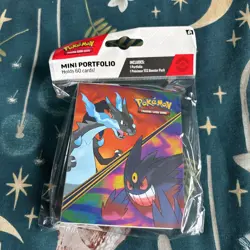 Pokemon Tcg Phantasmal Flames Mini Portfolio/Binder Holds 60 No Booster Pack - Image 1