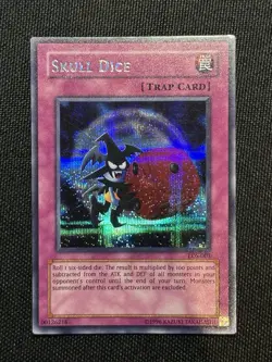 Skull Dice - EDS-003 - Prismatic Secret Rare - Played - YuGiOh - Image 1