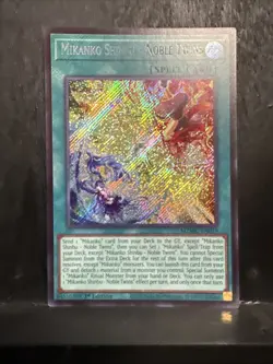 Konami Yu-Gi-Oh! Mikanko Shinbu-Noble Twins MZMU-EN019 1st Ed Holo Spell - Image 2