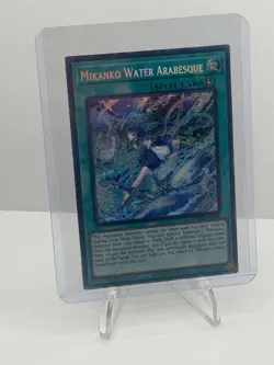 Near Mint Yugioh Mikanko Water Arabesque MP24-EN136 - Prismatic Secret Rare - Image 1