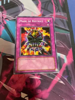 YUGIOH - MASK OF RESTRICT - COMMON - RP02 - NM - Image 1