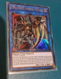 Yu-Gi-Oh! TCG Xtra Hero Infernal Devicer Ultra Rare 1st Edition DUOV-EN013 M/NM - Image 1