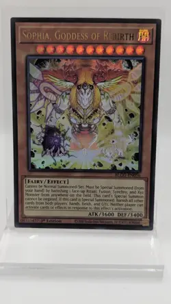 Yugioh - Sophia, Goddess of Rebirth (Ultra Rare) - BLGG-EN056 - Image 1