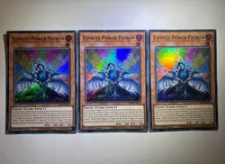 3 x Elfnote Power Patron BPRO-EN013 Super Rare 1st Edition YuGiOh Playset NM - Image 1