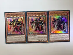 3 x Crimson Blader/Assault Mode BPRO-EN008 Super Rare 1st Ed YuGiOh Playset NM - Image 1