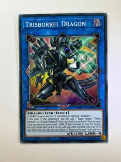 Trisborrel Dragon BPRO-EN048 Super Rare 1st Edition YuGiOh Card NM - Image 1