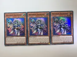 3 x Highness Archfiend BPRO-EN016 Super Rare 1st Edition YuGiOh Playset NM - Image 1
