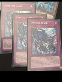 x3 KONAMI Yu-Gi-Oh! Dominus Spark BLZD-EN077 1st Ed Foil Trap English - Image 1