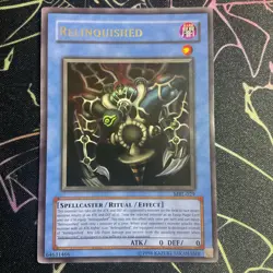 Relinquished MRL-029 YuGiOh Ultra Rare - Magic Ruler - Image 1
