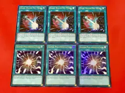 3x Super Polymerization + 3x Dark Ruler No More | Ultra Rare | NM | YuGiOh! - Image 1