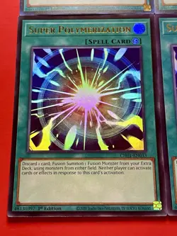 3x Super Polymerization + 3x Dark Ruler No More | Ultra Rare | NM | YuGiOh! - Image 4