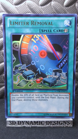 | Yugioh Limiter Removal LCYW-EN172 1st Ultra Rare Collection Yugis NM 🔥 | - Image 1