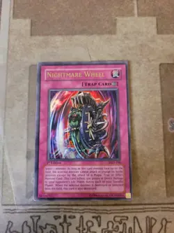 YUGIOH NIGHTMARE WHEEL PGD-106 ULTRA 1ST ED MP 1996 - Image 2