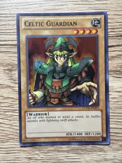 Yu-Gi-Oh Celtic Guardian LCYW-EN003 Super Rare Near Mint Unlimited Edition - Image 1