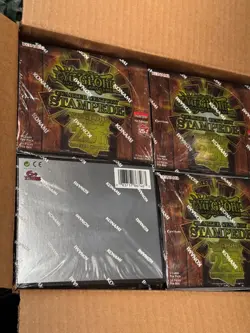 YuGiOh! Quarter Century STAMPEDE Booster CASE Factory Sealed - 12 Booster Boxes - Image 5