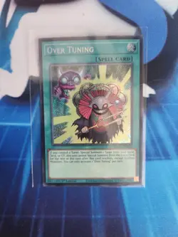 Over Tuning BLGG-EN034 Secret Rare 1st Ed NM Yugioh - Image 1