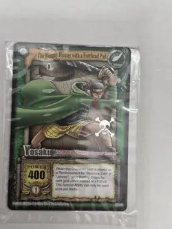 One Piece CCG Yosaku The Bounty Hunter With A Forehead Pad Promo - Image 2