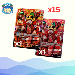 precommande carte one piece luffy 29th - 15 holo + 15 non holo - ship = 12/2026 - Image 1