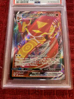 2020 Pokemon Darkness Ablaze #34 Centiskorch VMAX Full Art PSA 10 Gem Mint - Image 3