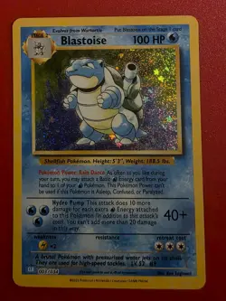 Blastoise Pokemon TCG Classic Collection Holo Card CLB 003/034 NM 2023 - Image 1