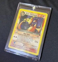 Wizards of the Coast Pokemon TCG Dark Charizard 4/82 Team Rocket Holo Rare 80 HP - Image 3
