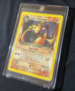 Wizards of the Coast Pokemon TCG Dark Charizard 4/82 Team Rocket Holo Rare 80 HP - Image 4
