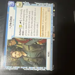 Star Wars Unlimited Spark of Rebellion Foil 5-Card Lot Jyn Erso Chewbacca - Image 3