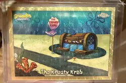 2025 Topps Chrome SpongeBob The Krusty Krab Superfractor 1/1 - Image 2