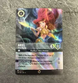 Ravensburger Ariel - Sonic Warrior 220/204 Ursula's Return Enchanted Foil - Image 1