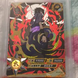 Kayou Naruto Sasuke Uchiha AR Foil NR-AR-029 Tier 2 Wave 3 Chinese MANA 9.5 - Image 4