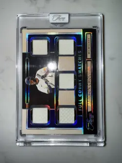 Jackson Chourio 2025 Panini Three and Two Full Count Swatches /25 - Image 3