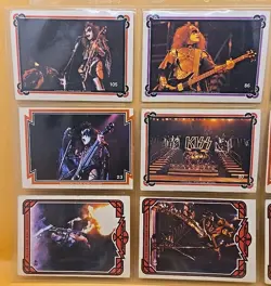 Vintage 1978 - KISS - Gene Simmons - Aucoin Mgt. Collectors Cards - Lot of 21 - Image 2