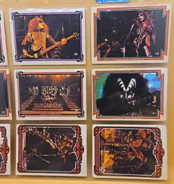 Vintage 1978 - KISS - Gene Simmons - Aucoin Mgt. Collectors Cards - Lot of 21 - Image 3