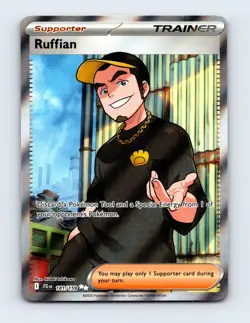 NM Ruffian 181/159 Journey Together Ultra Rare Pokemon Card - Image 1