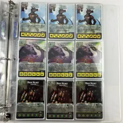 Dice Masters D&D BATTLE FOR FAERUN Binder w/127 Cards/160 Dice/Game Play Pad - Image 5