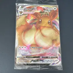Eevee VMAX SWSH087 SWSH: Sword & Shield Promo Cards Holo Sealed - Image 1