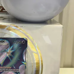 Pokemon TCG Lunala GX Full Art Ultra Rare Card Sun Moon 141/149 Holo HP - Image 3
