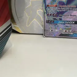 Pokemon TCG Lunala GX Full Art Ultra Rare Card Sun Moon 141/149 Holo HP - Image 4