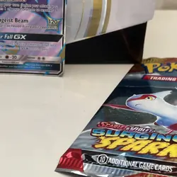 Pokemon TCG Lunala GX Full Art Ultra Rare Card Sun Moon 141/149 Holo HP - Image 5