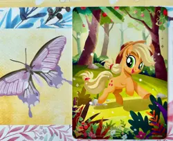 Applejack Ruby Rare SD01-RR02 My Little Pony Card Game Kayou First Edition NM - Image 1