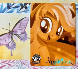 Applejack Ruby Rare SD01-RR02 My Little Pony Card Game Kayou First Edition NM - Image 2