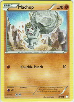 Pokemon Karte TCG Trading Card Game Generationen Nr. 40/83 Machop englisch - Image 1